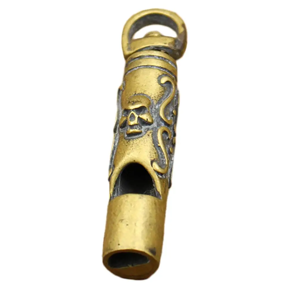 Portable Whistle Pendant Decorative Camping Supply Emergency Hiking Brass Craft Safe Outdoor Survival Whistle
Portable Whistle Pendant Decorative Camping Supply Emergency Hiking Brass Craft Safe Outdoor Survival Whistle