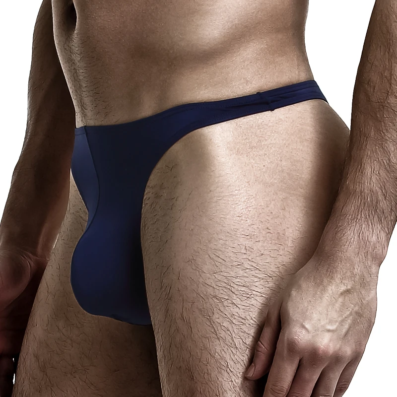 4PCSMen's low-rise solid color U-convex elastic tight sexy T-shaped underwear, ice silk smooth revealing buttocks thong
4PCSMen's low-rise solid color U-convex elastic tight sexy T-shaped underwear, ice silk smooth revealing buttocks thong
