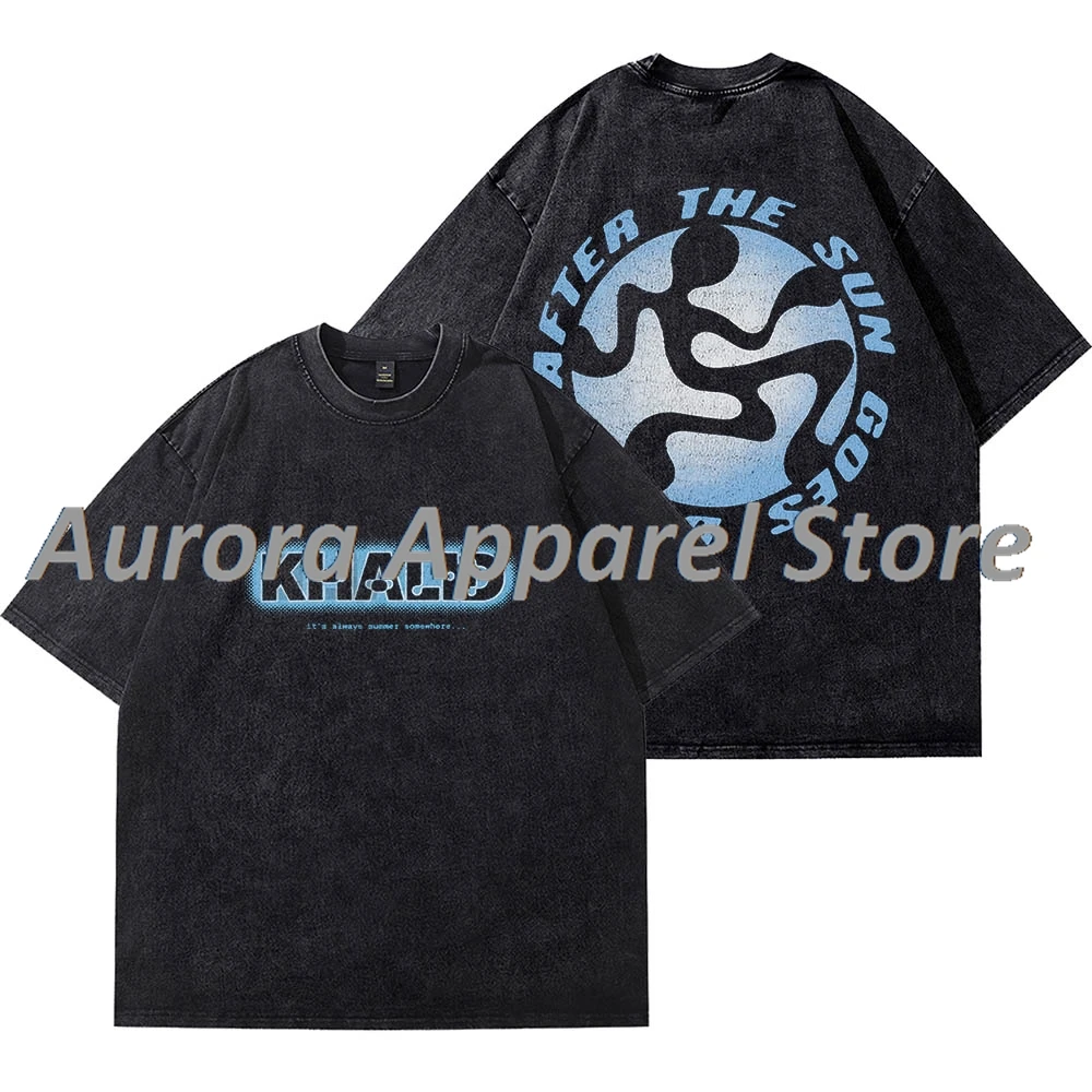 Khalid After The Sun Goes Down Merch Vintage Wash T-Shirts Cosplay Women Men Cotton Short Sleeve Tee
Khalid After The Sun Goes Down Merch Vintage Wash T-Shirts Cosplay Women Men Cotton Short Sleeve Tee