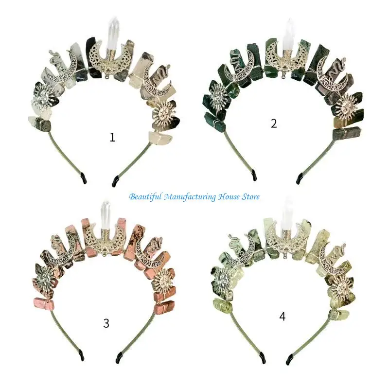 E56A Girls Natural Hairband Luxurious Baroque Headband for Wedding Party
E56A Girls Natural Hairband Luxurious Baroque Headband for Wedding Party