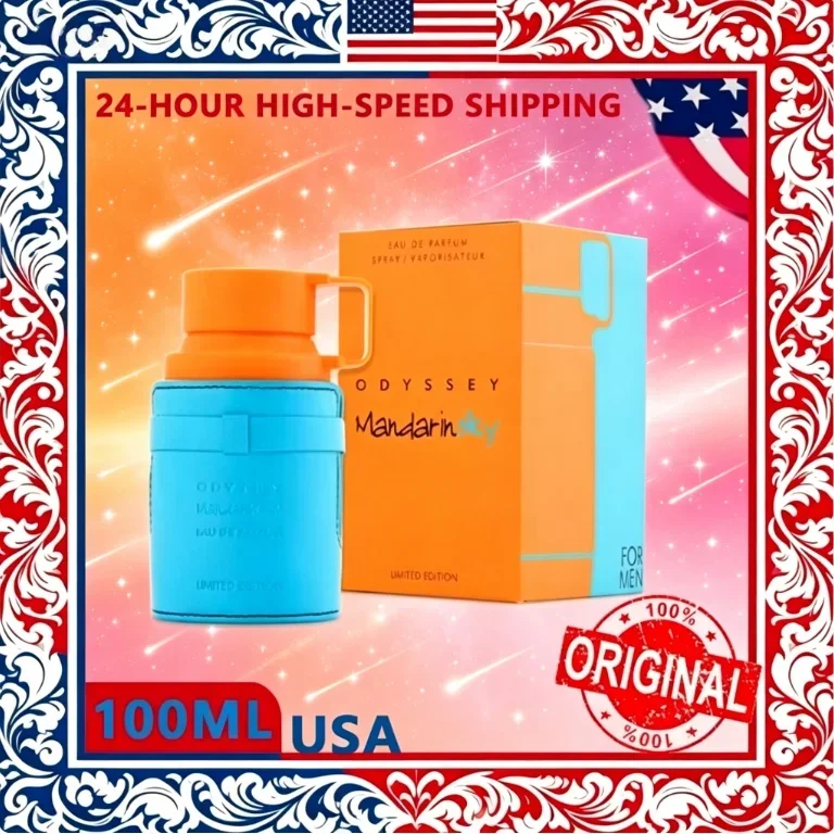 Hot Mandarin Sky Limited Edition Men's EDP 100ml (3.4 Oz) – Long Lasting Arabic Perfume Spray, Fresh Citrus Original Fragrance
Hot Mandarin Sky Limited Edition Men's EDP 100ml (3.4 Oz) – Long Lasting Arabic Perfume Spray, Fresh Citrus Original Fragrance