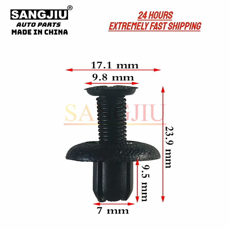 20Pcs Compatible With For Toyota Truck Colt Lancer Saloon Galant Wagon Mitsubishi Pajero Mini Tredia Bumper Clips 90467-07030-01
20Pcs Compatible With For Toyota Truck Colt Lancer Saloon Galant Wagon Mitsubishi Pajero Mini Tredia Bumper Clips 90467-07030-01