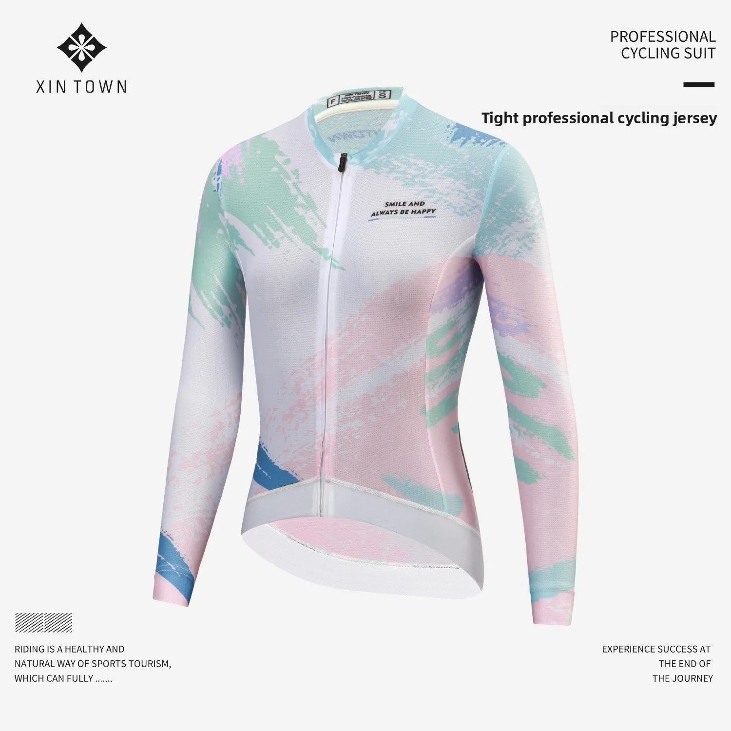 XINTOWN Women's Long Sleeve Cycling Jersey Moisture Wicking Road Bike Clothing for Spring Summer Autumn
XINTOWN Women's Long Sleeve Cycling Jersey Moisture Wicking Road Bike Clothing for Spring Summer Autumn