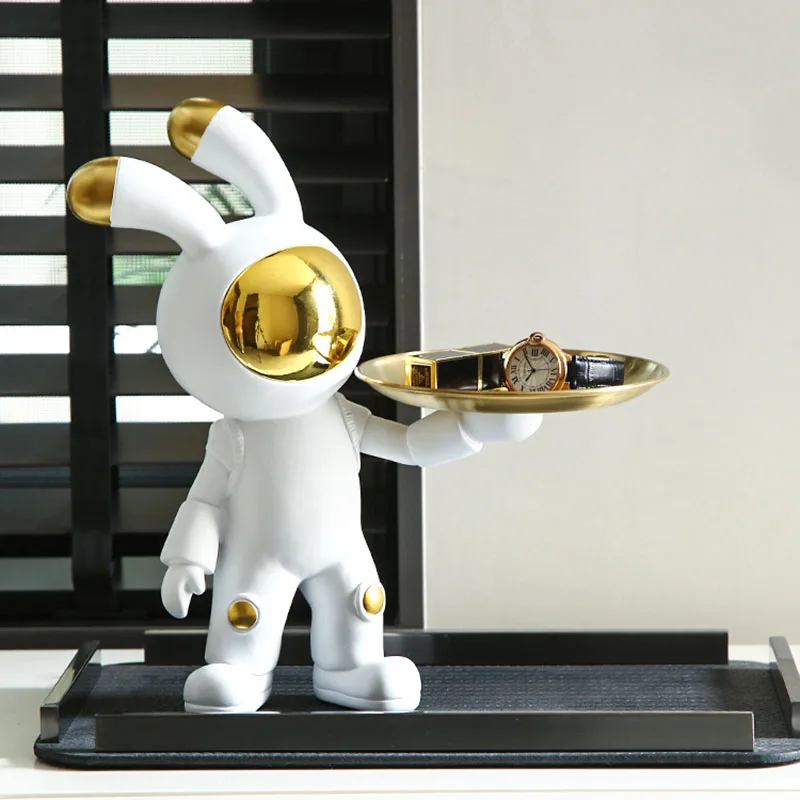 Astronaut Space Rabbit Tray Decorations Animal Sculptures Creative Desktop Decoration Christmas Ornaments Party Supplies
Astronaut Space Rabbit Tray Decorations Animal Sculptures Creative Desktop Decoration Christmas Ornaments Party Supplies