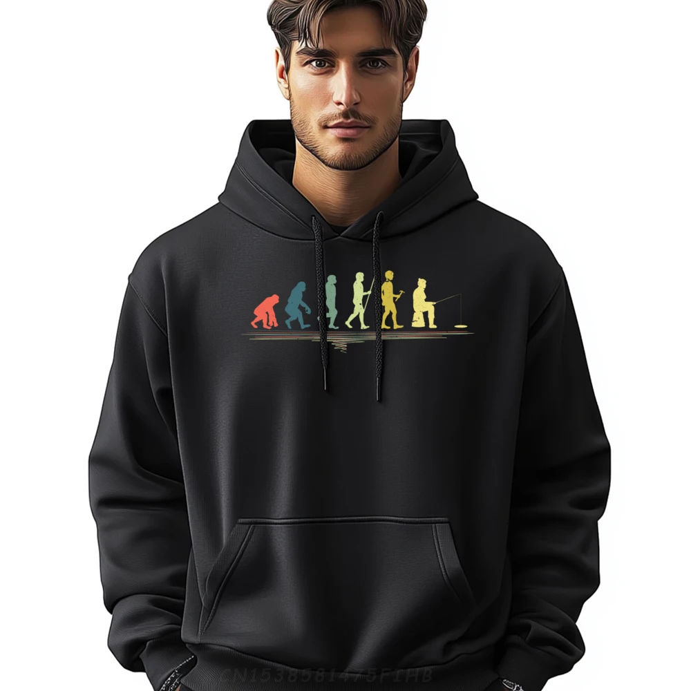 Ice Fishing Evolution Vintage Fisherman Fish Hoodies Men 100℅ Polyester Fiber Long Sleeve Hoodie Men Letter
Ice Fishing Evolution Vintage Fisherman Fish Hoodies Men 100℅ Polyester Fiber Long Sleeve Hoodie Men Letter