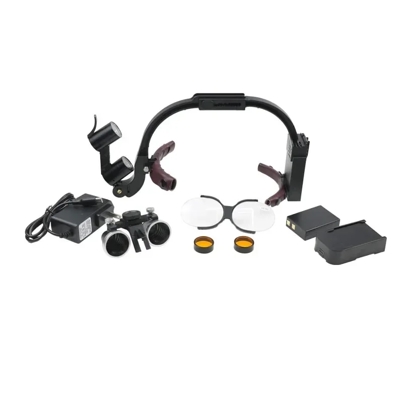 GREATLH 2.5X 3.5X Dental LED Head Light Lamp for Magnification Binocular Loupes 5W Light Dentisit Surgical Headlight Equipment
GREATLH 2.5X 3.5X Dental LED Head Light Lamp for Magnification Binocular Loupes 5W Light Dentisit Surgical Headlight Equipment