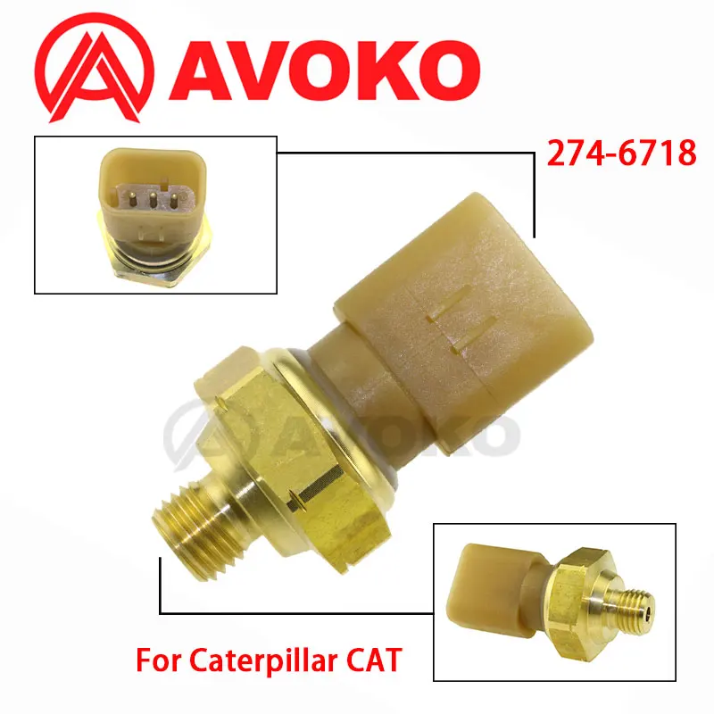 274-6718 Датчик давления масла для Caterpillar CAT 3406 3412C C11 C13 C15 C18 248-2165
274-6718 Датчик давления масла для Caterpillar CAT 3406 3412C C11 C13 C15 C18 248-2165