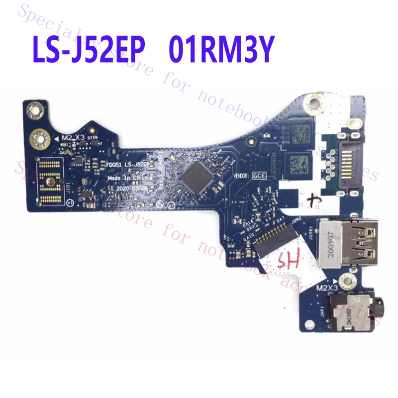 A+ For Dell Alienware M15 R3 USB Audio Ethernet Network Card FDQ51 LS-J52EP 01RM3Y
A+ For Dell Alienware M15 R3 USB Audio Ethernet Network Card FDQ51 LS-J52EP 01RM3Y