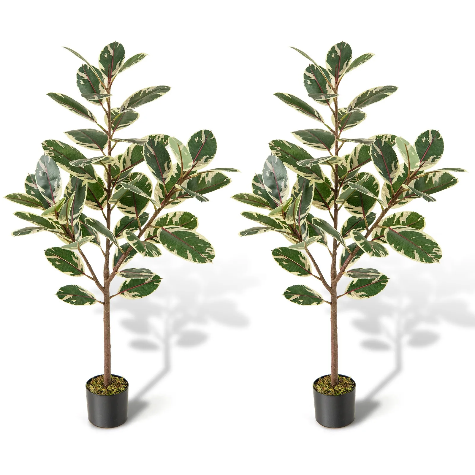 4.3 FT Artificial Bird of Paradise Plant 2 Pack Fake Banana Leaf Potted Tree
4.3 FT Artificial Bird of Paradise Plant 2 Pack Fake Banana Leaf Potted Tree