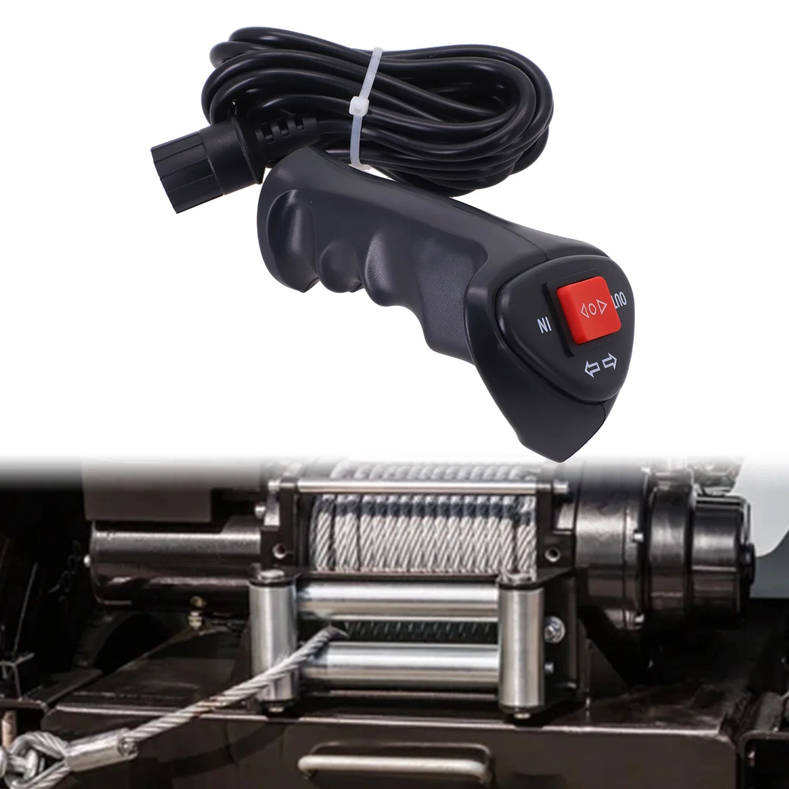 Car Accessories Winch Control Handle Lightweight Long Service Life Practical And Reliable For 3pin Interface Winch
Car Accessories Winch Control Handle Lightweight Long Service Life Practical And Reliable For 3pin Interface Winch