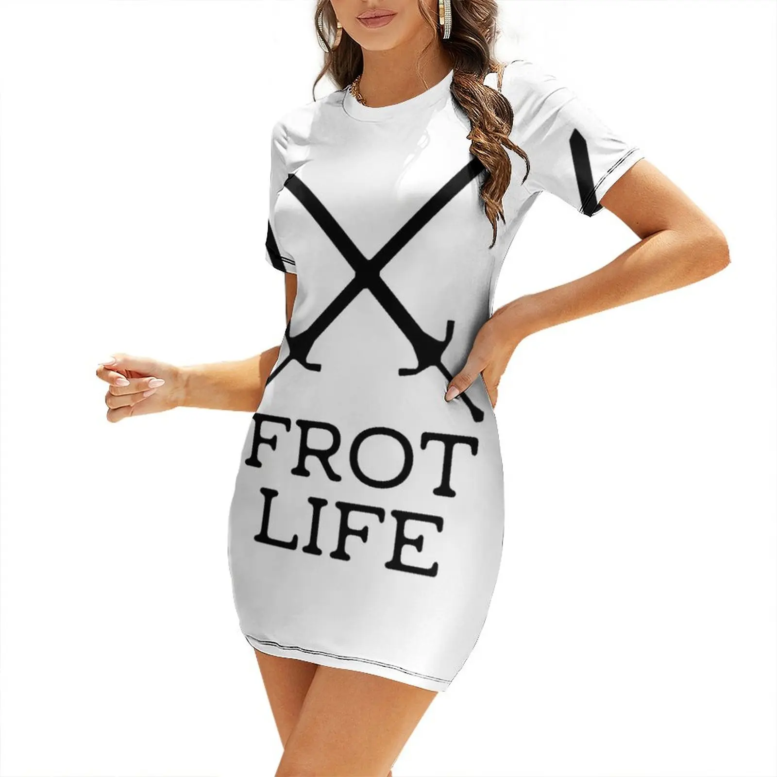 Frot Life! Short-Sleeved Dress luxury women's party dress evening prom festival outfit women summer dress womens 2025
Frot Life! Short-Sleeved Dress luxury women's party dress evening prom festival outfit women summer dress womens 2025