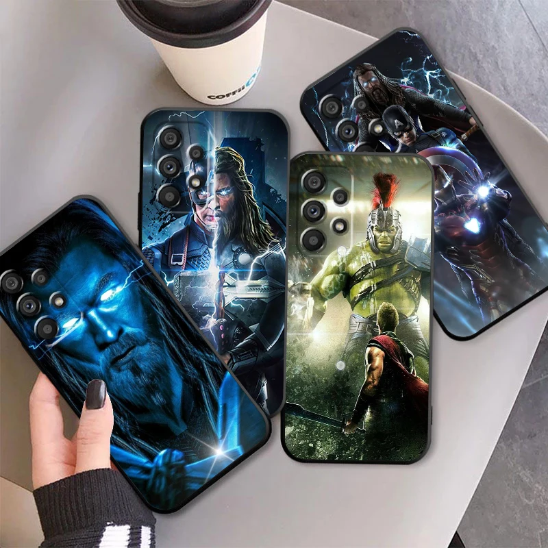 Avengers Captain America Thor For Samsung A53 A52 A33 A32 A51 A71 A21S A13 A73 A55 A22 A23 A35 A72 A54 A12 5G Black Cover
Avengers Captain America Thor For Samsung A53 A52 A33 A32 A51 A71 A21S A13 A73 A55 A22 A23 A35 A72 A54 A12 5G Black Cover
