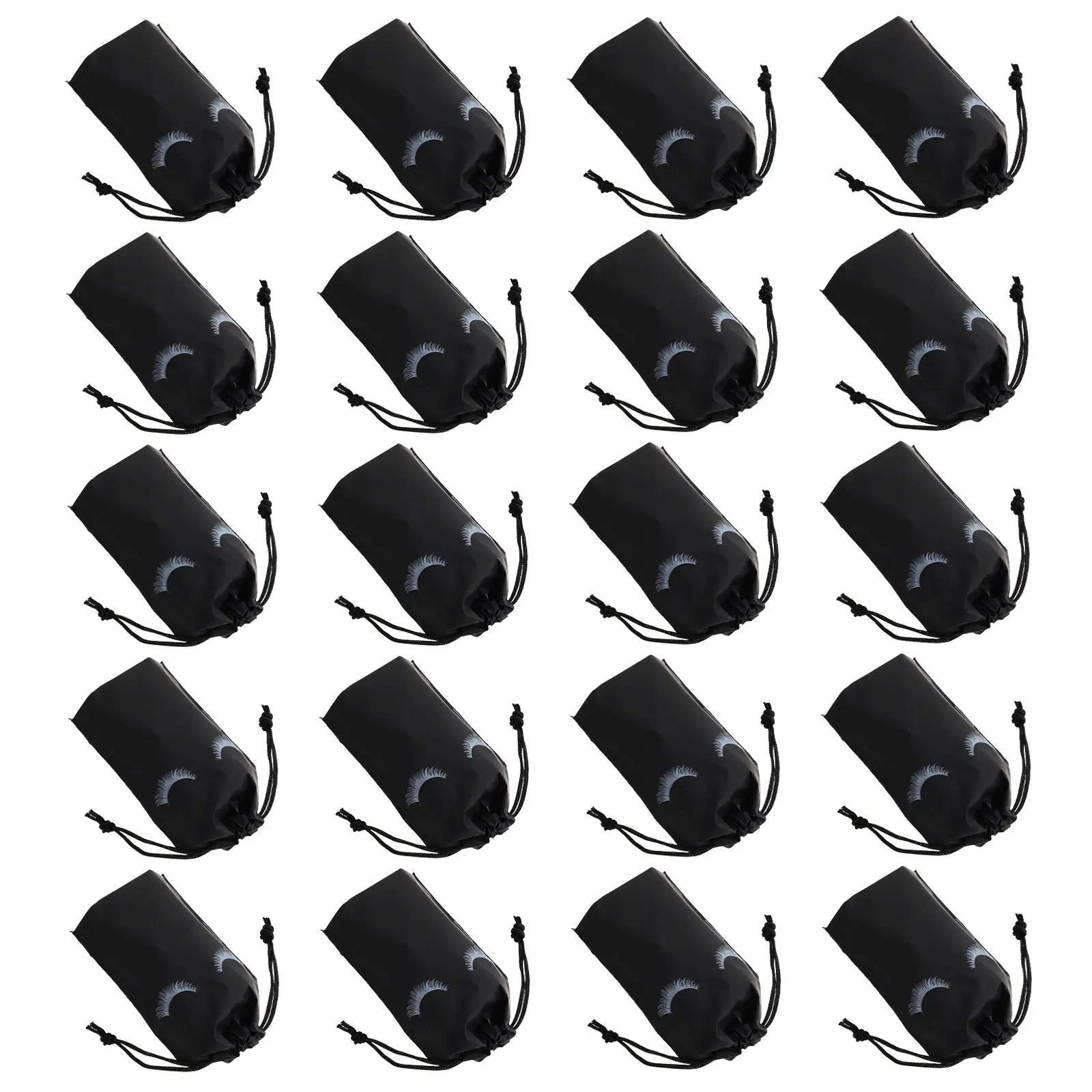 100Pcs Drawstring Cosmetics Bag Eyelash Pattern Eva Material Portable Travel Makeup Organizer Wash Bag Multipurpose Toiletry
100Pcs Drawstring Cosmetics Bag Eyelash Pattern Eva Material Portable Travel Makeup Organizer Wash Bag Multipurpose Toiletry