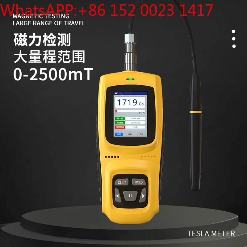 Odd Micro Gaussimeter Magnetic Field Tester
Odd Micro Gaussimeter Magnetic Field Tester