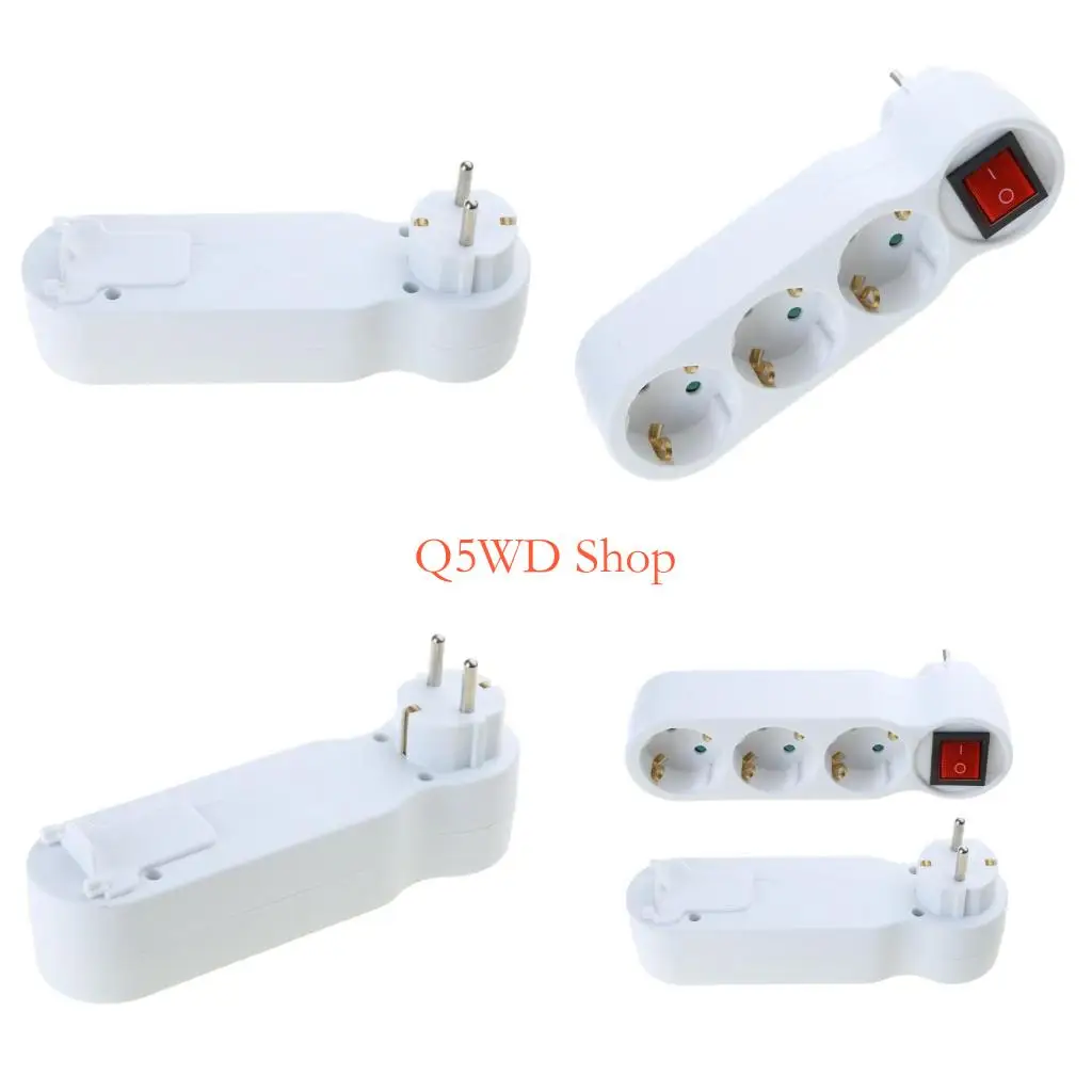 Q5WD 250V16A Wall 3 Outlet European Power Adapter Socket Wall Plug Socket Round Hole Electrical Outlet for Indoor Use
Q5WD 250V16A Wall 3 Outlet European Power Adapter Socket Wall Plug Socket Round Hole Electrical Outlet for Indoor Use