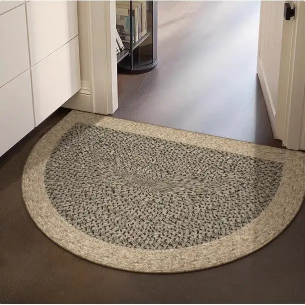 Easy to Maintain Dirt Resistant Semi-Circular Entrance Door Mat Hallway Carpet Geometric Pattern New Classical Style Rug
Easy to Maintain Dirt Resistant Semi-Circular Entrance Door Mat Hallway Carpet Geometric Pattern New Classical Style Rug