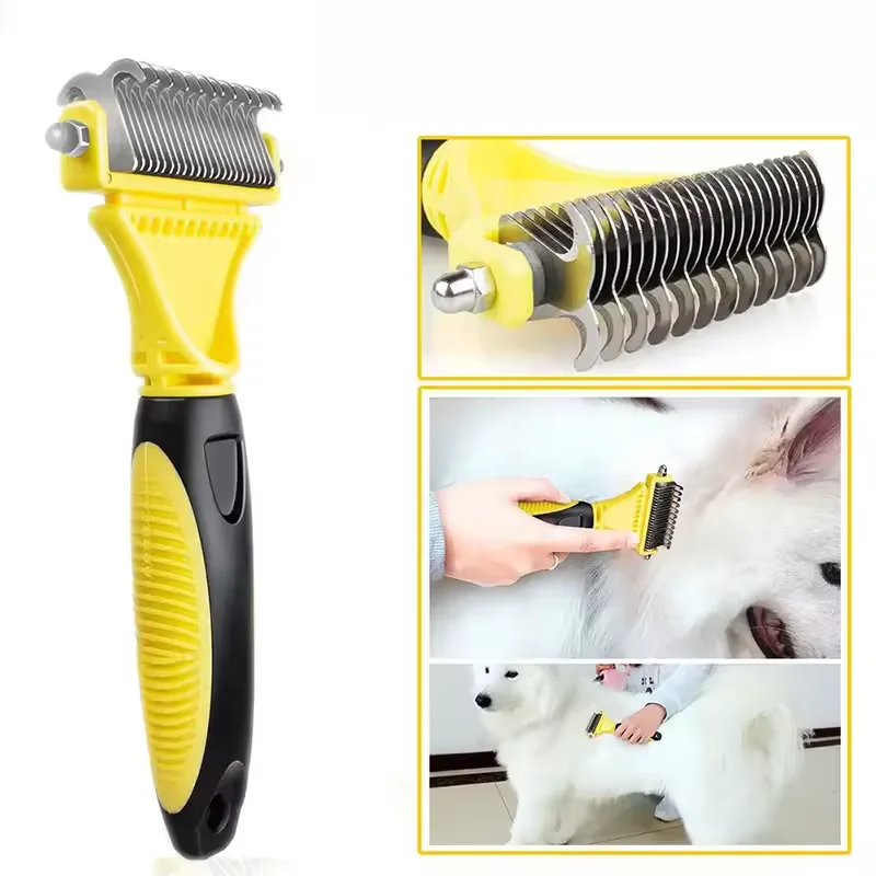 Self-Cleaning Slicker Brush for Dogs Cats Lightweight Dog Brush for Shedding Massaging Grooming Cat Brush Gently Removes Loose
Self-Cleaning Slicker Brush for Dogs Cats Lightweight Dog Brush for Shedding Massaging Grooming Cat Brush Gently Removes Loose