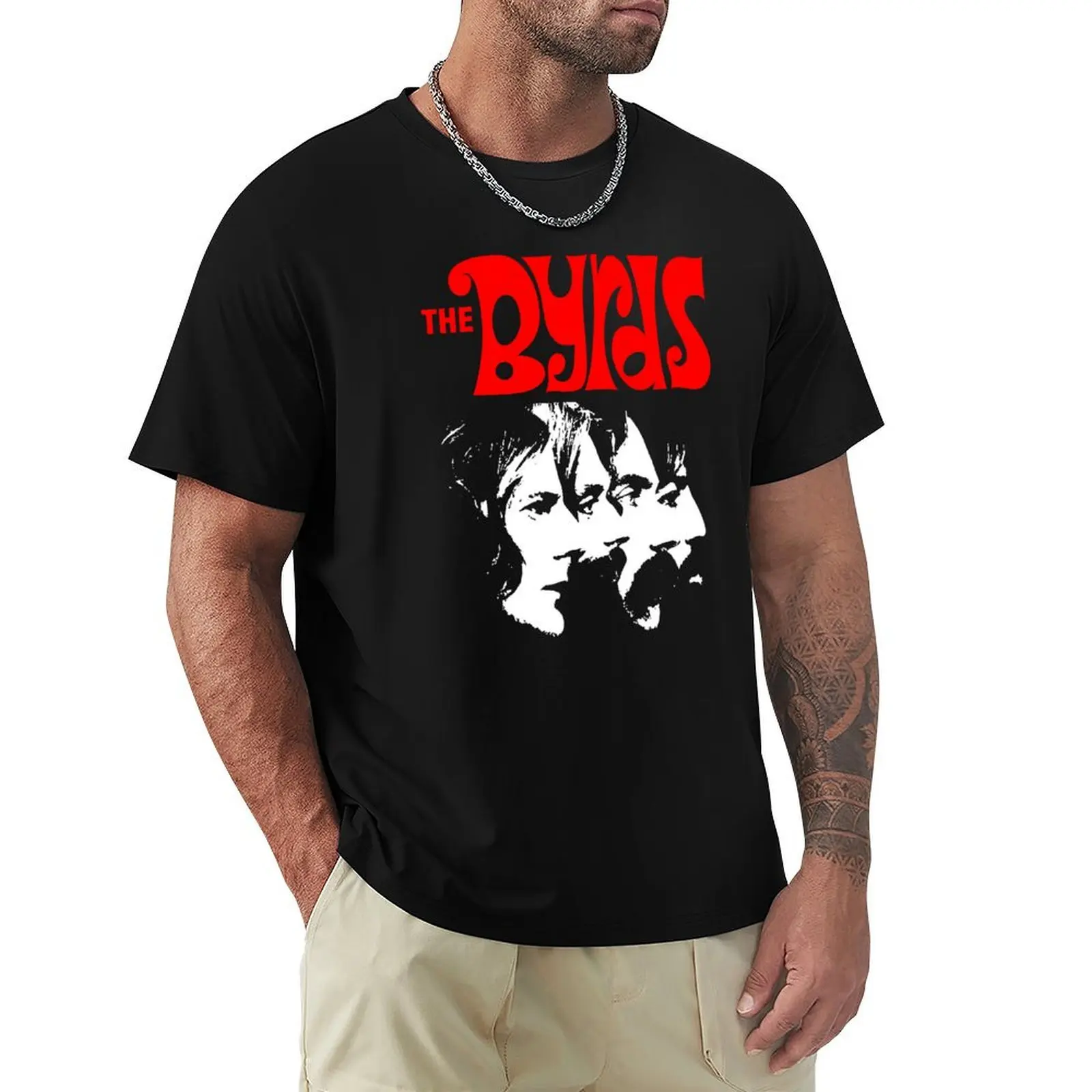 THE BYRDS T-Shirt Simple Graphic Design T-Shirt
THE BYRDS T-Shirt Simple Graphic Design T-Shirt