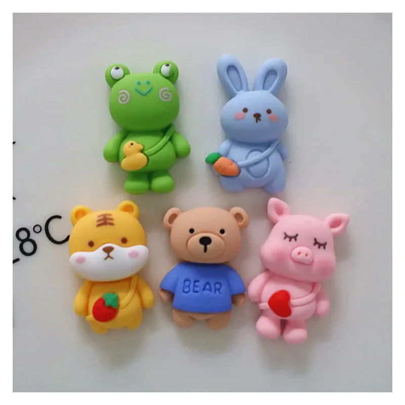 10pcs Mini Kawaii Cute Animal Piggy Bear Flat Back Cabochons Scrapbook Diy Party Hairpin Accessories Home Decoration Craft
10pcs Mini Kawaii Cute Animal Piggy Bear Flat Back Cabochons Scrapbook Diy Party Hairpin Accessories Home Decoration Craft