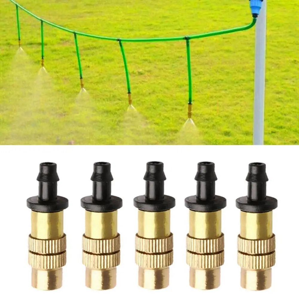 Adjustable 5pcs Thread Brass Lawn Irrigation Sprayers Spray Sprinkler Garden Supplies Misting Nozzle
Adjustable 5pcs Thread Brass Lawn Irrigation Sprayers Spray Sprinkler Garden Supplies Misting Nozzle