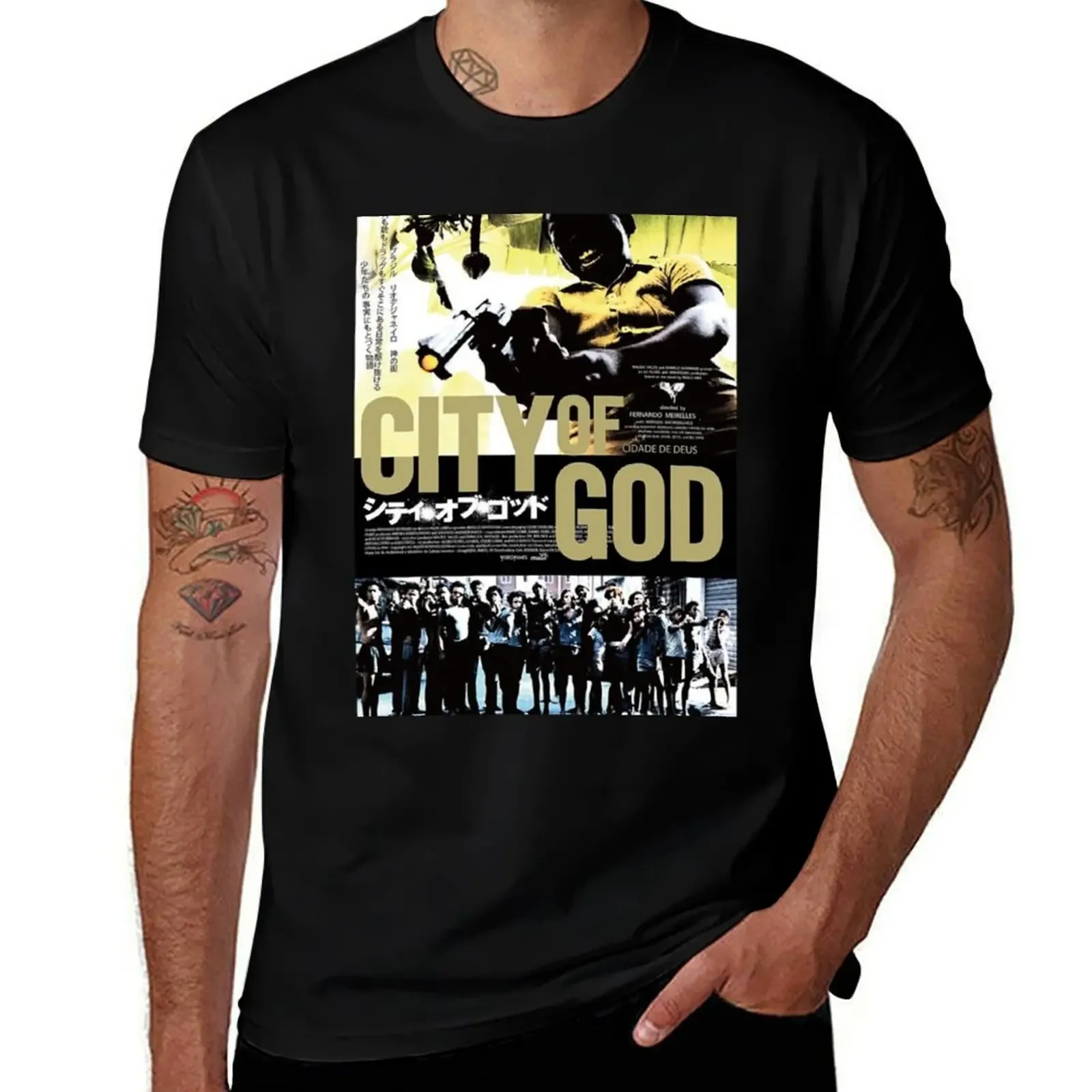 City of God Japanese Film T-Shirt for a boy graphic tee shirt mens plain t shirts
City of God Japanese Film T-Shirt for a boy graphic tee shirt mens plain t shirts