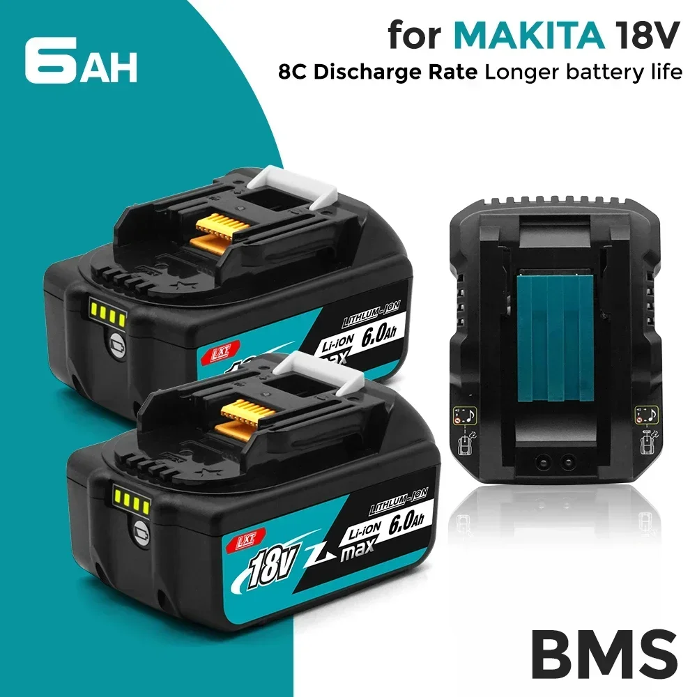 SU BL1850 For Makita 18V Battery Rechargeable Battery 18650 Lithium-ion Cell Suitable For Makita Power Tool BL1860 BL1830 LXT400
SU BL1850 For Makita 18V Battery Rechargeable Battery 18650 Lithium-ion Cell Suitable For Makita Power Tool BL1860 BL1830 LXT400