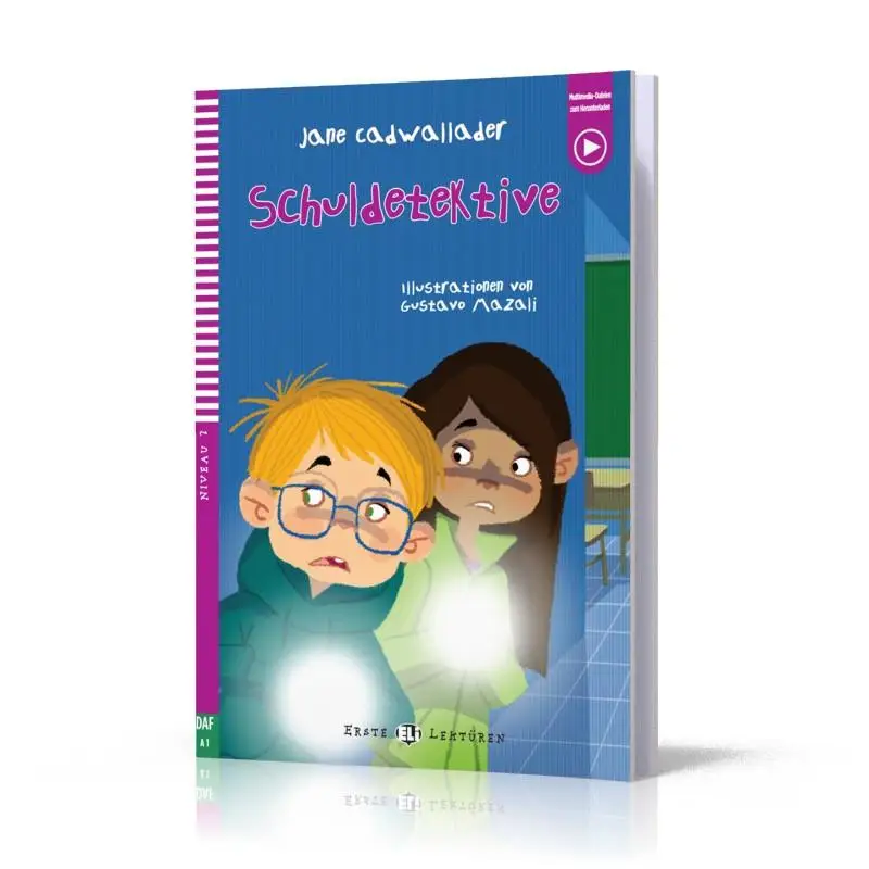 ELI Young Readers German A1 Schuldetektive Jane Cadwallader ЭЛИ Издательская группа 9788853645739 Книга 
ELI Young Readers German A1 Schuldetektive Jane Cadwallader ЭЛИ Издательская группа 9788853645739 Книга