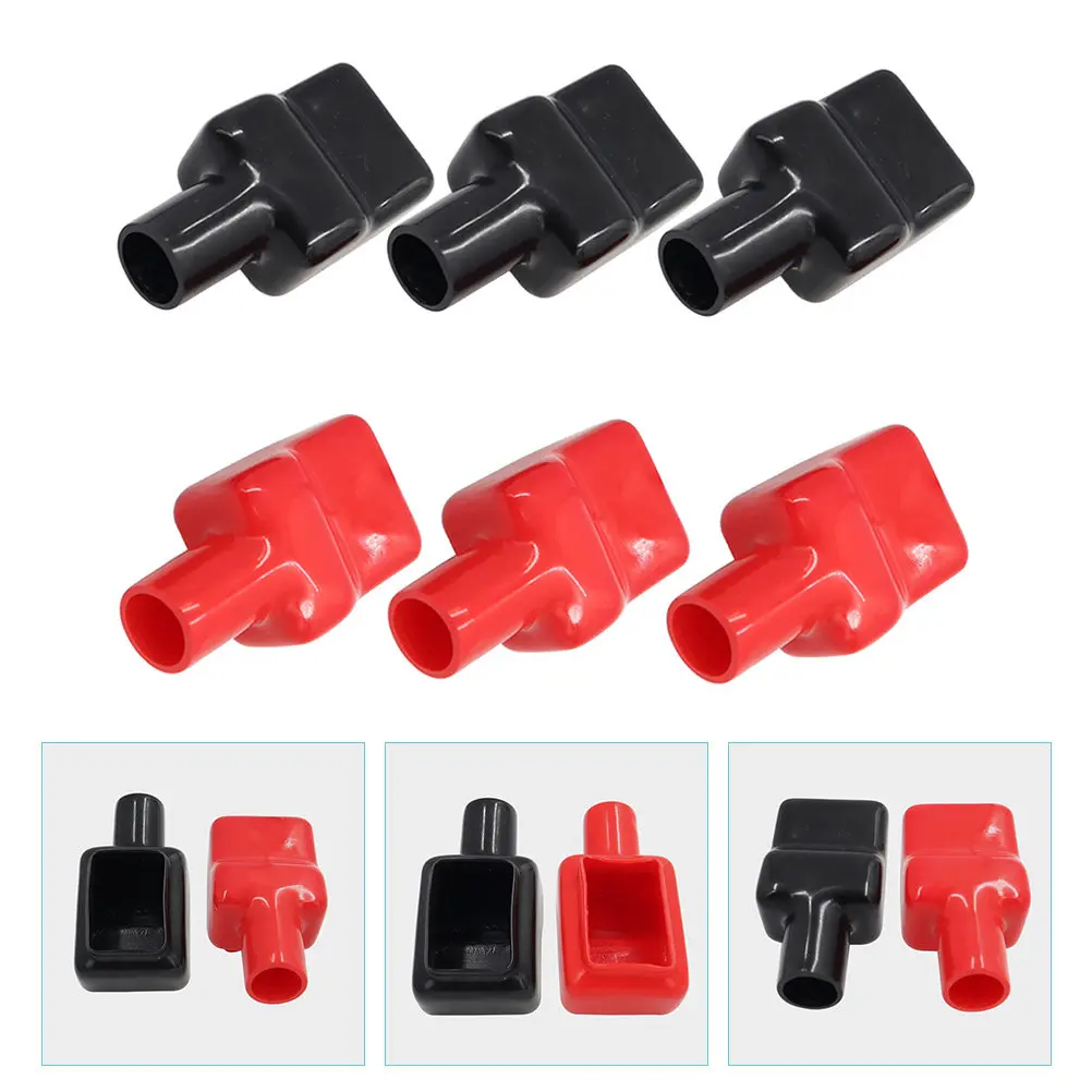 3Pairs Rubber Battery Terminal Protectors Bright Color Positive Negative Insulating Covers for Car Truck Rv Marine Motorcycle
3Pairs Rubber Battery Terminal Protectors Bright Color Positive Negative Insulating Covers for Car Truck Rv Marine Motorcycle