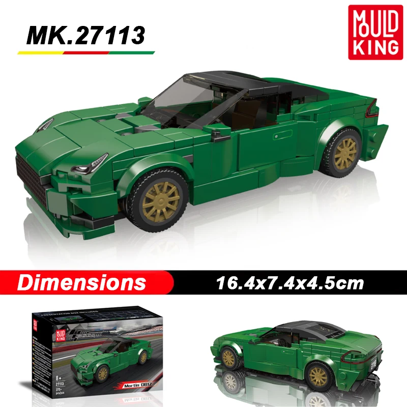 MOULD KING 375pcs City Speed Racing Technical Car Building Blocks Sports Car Creative Vehicle Toy Set for Adults Kids DIY Gift
MOULD KING 375pcs City Speed Racing Technical Car Building Blocks Sports Car Creative Vehicle Toy Set for Adults Kids DIY Gift