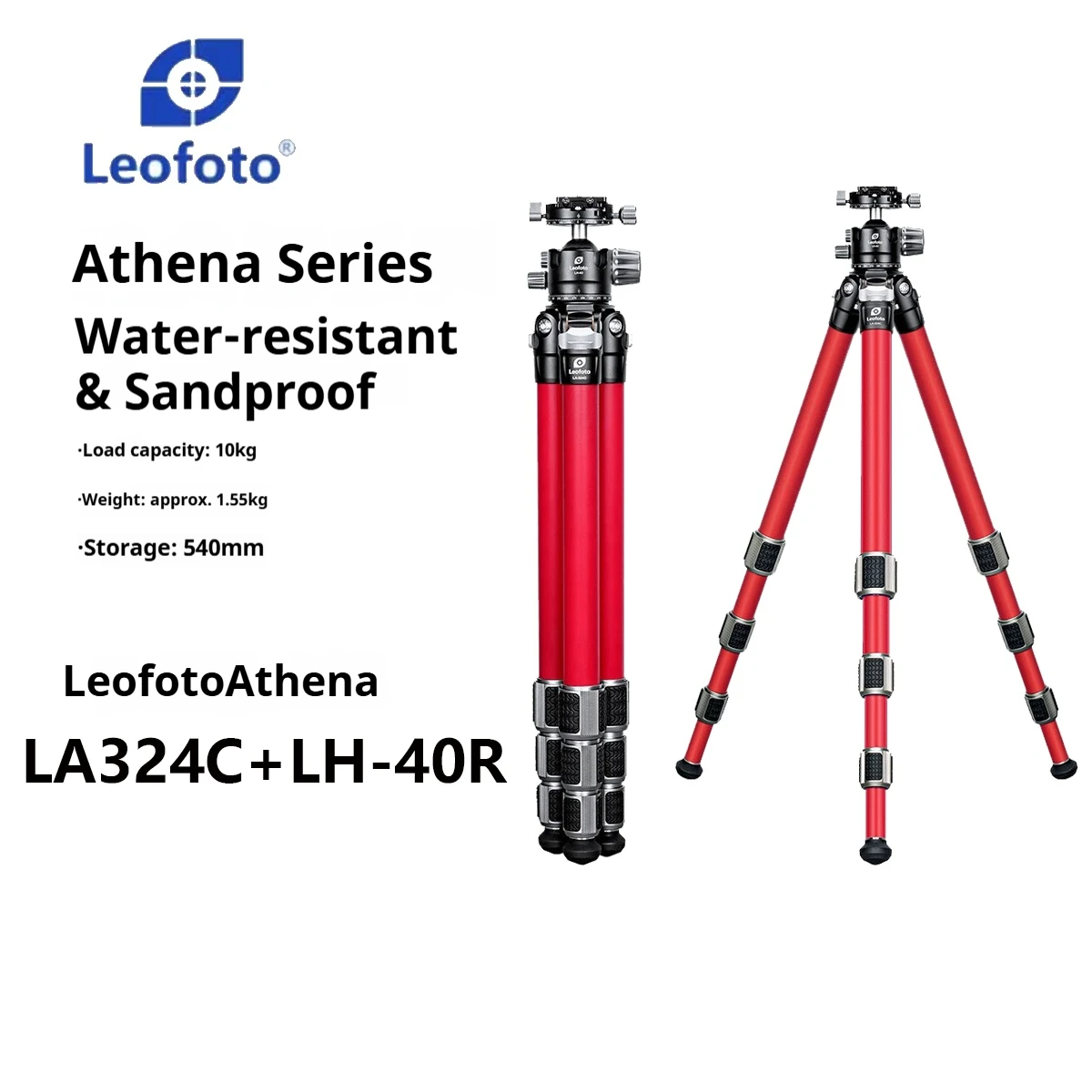 Leofoto LA-284C/LA-324C Athena Series Sand and Water Resistant Carbon Fiber Tripod
Leofoto LA-284C/LA-324C Athena Series Sand and Water Resistant Carbon Fiber Tripod