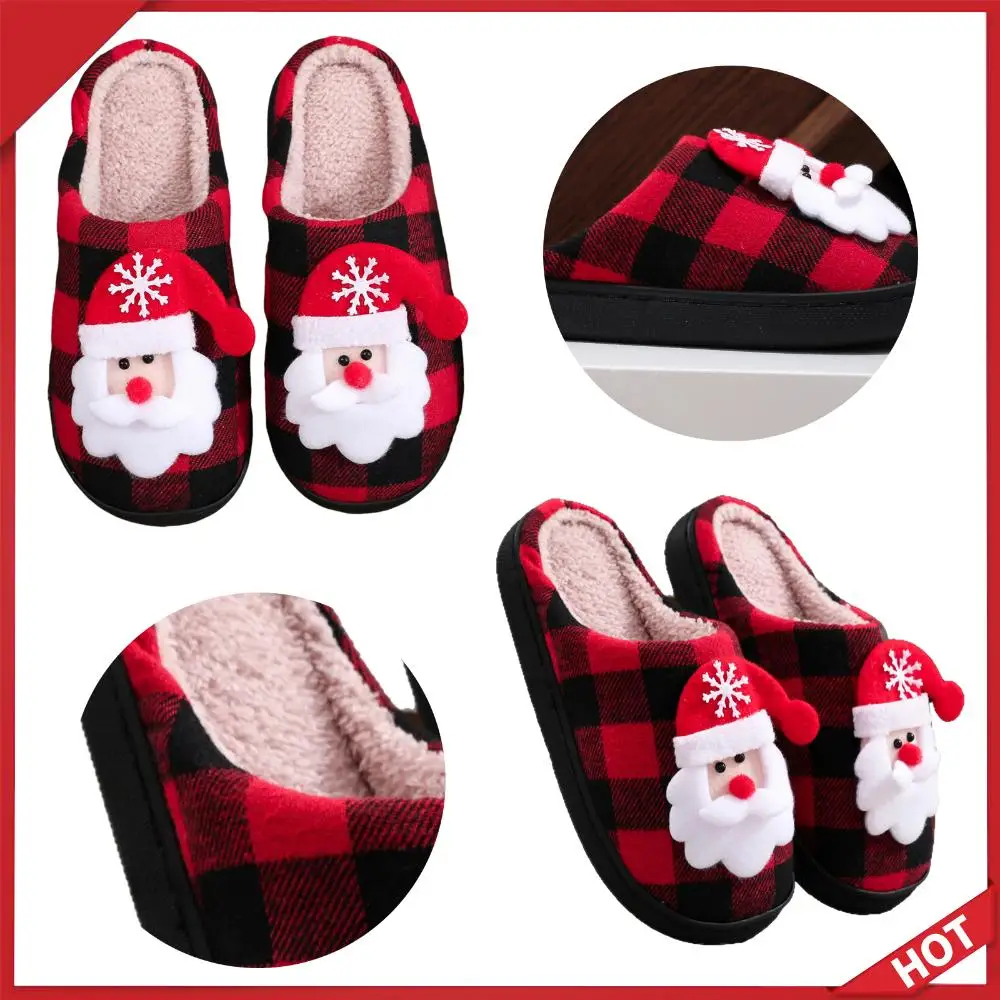 Рождественские плюшевые тапочки с закрытым носком, Нескользящие парные нечеткие тапочки, пушистые тапочки Санта-Клауса для мужчин и женщин, домашние
Рождественские плюшевые тапочки с закрытым носком, Нескользящие парные нечеткие тапочки, пушистые тапочки Санта-Клауса для мужчин и женщин, домашние