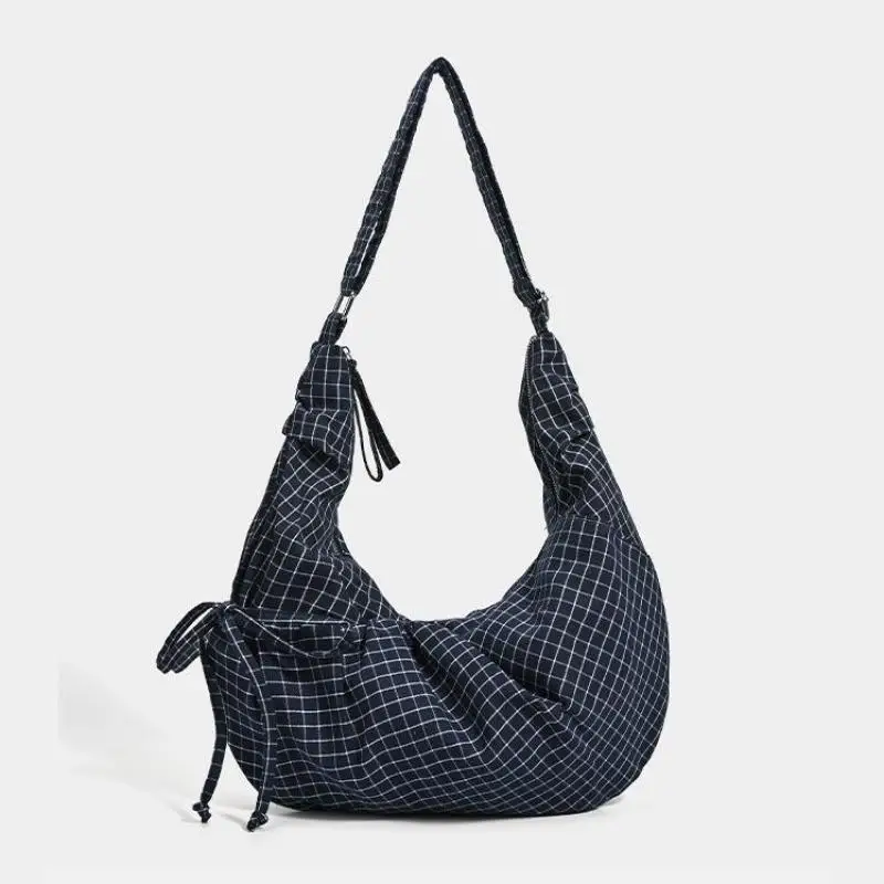2026 Japanese And Korean Fashion New Plaid Canvas Large Capacity Simple Casual Versatile Portable Shoulder Bags For Women Trendy
2026 Japanese And Korean Fashion New Plaid Canvas Large Capacity Simple Casual Versatile Portable Shoulder Bags For Women Trendy