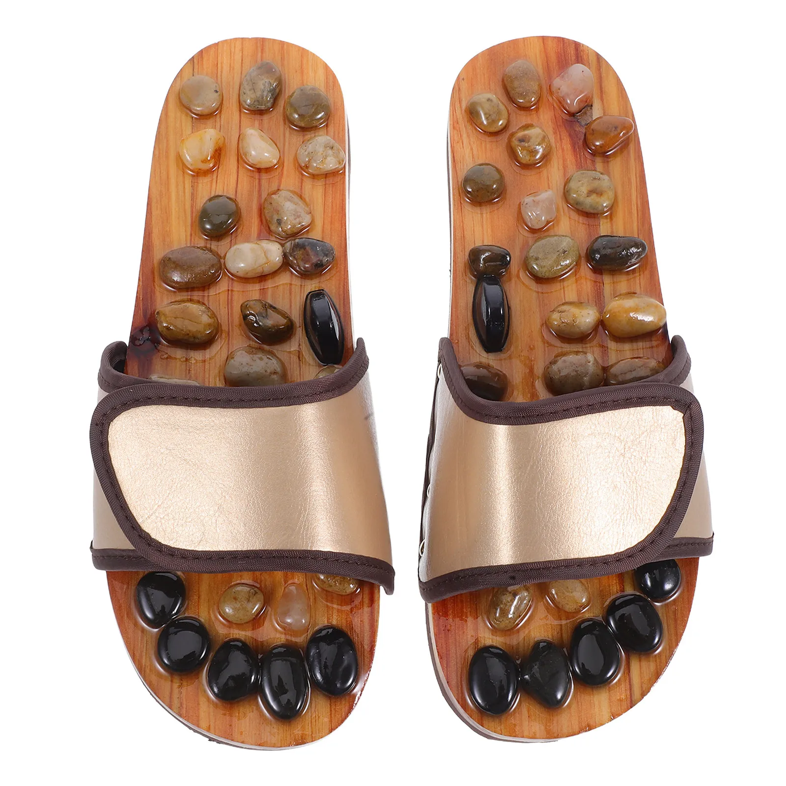 1Pair Natural Pebble Texture Massage Slippers Stimulate Pressure Points Improve Circulation Relieve Fatigue Comfortable Indoor
1Pair Natural Pebble Texture Massage Slippers Stimulate Pressure Points Improve Circulation Relieve Fatigue Comfortable Indoor