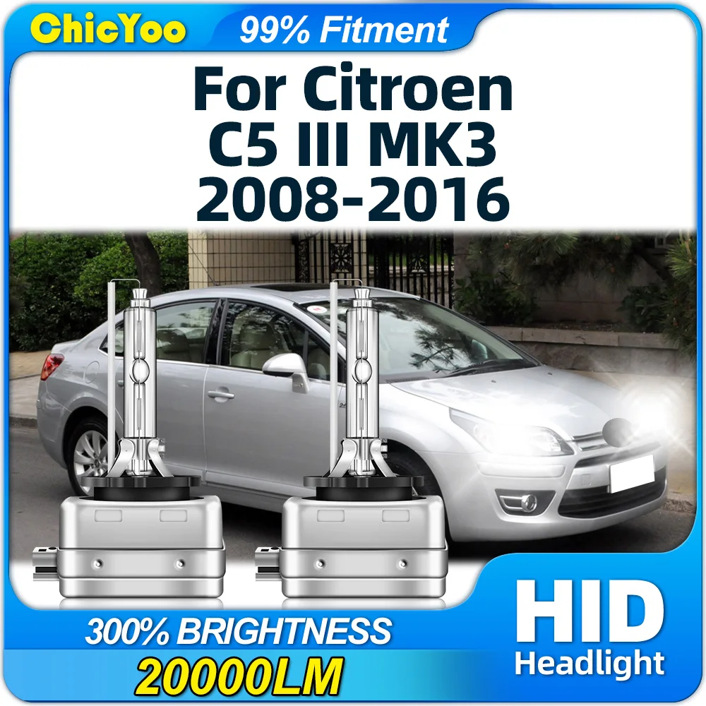2Pcs Xenon Headlight D1S HID Xenon Lamp Bulbs 12V Front Lights For Citroen C5 III MK3 2008-2010 2011 2012 2013 2014 2015 2016
2Pcs Xenon Headlight D1S HID Xenon Lamp Bulbs 12V Front Lights For Citroen C5 III MK3 2008-2010 2011 2012 2013 2014 2015 2016
