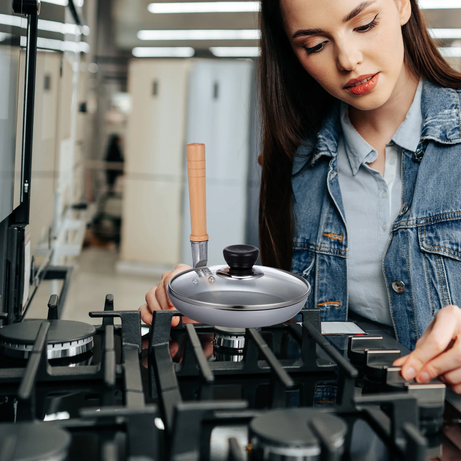 Japanese Tamagoyaki Pan 20Cm Small Size Wooden Handle Stainless Steel Frying Pan For Oyakodon Home Kitchen Use
Japanese Tamagoyaki Pan 20Cm Small Size Wooden Handle Stainless Steel Frying Pan For Oyakodon Home Kitchen Use