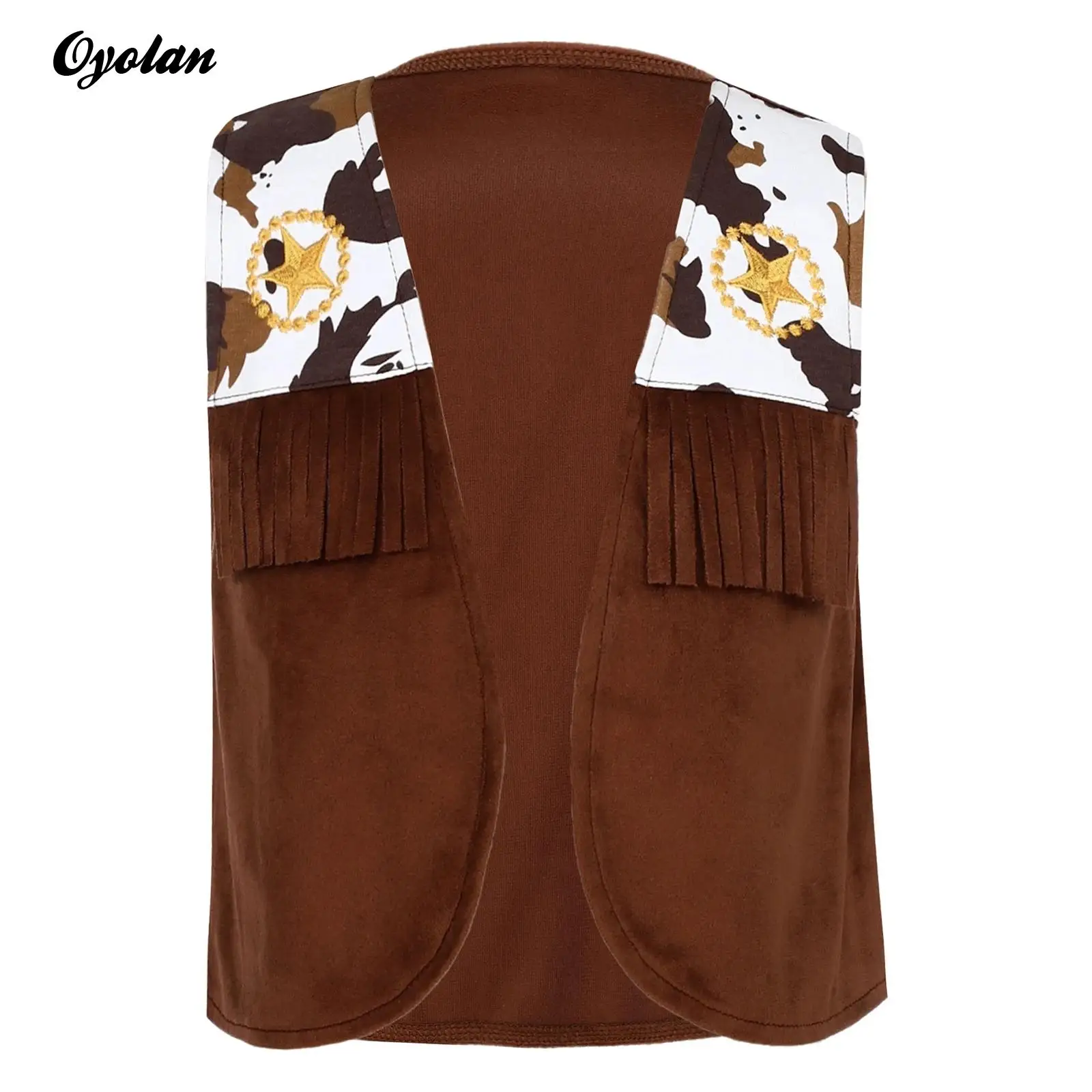 Boys Girls Cowboy Cowgirl Cosplay Costume Halloween Carnival Theme Party Western Halloween Themed Party Suede Tassels Costume 
Boys Girls Cowboy Cowgirl Cosplay Costume Halloween Carnival Theme Party Western Halloween Themed Party Suede Tassels Costume