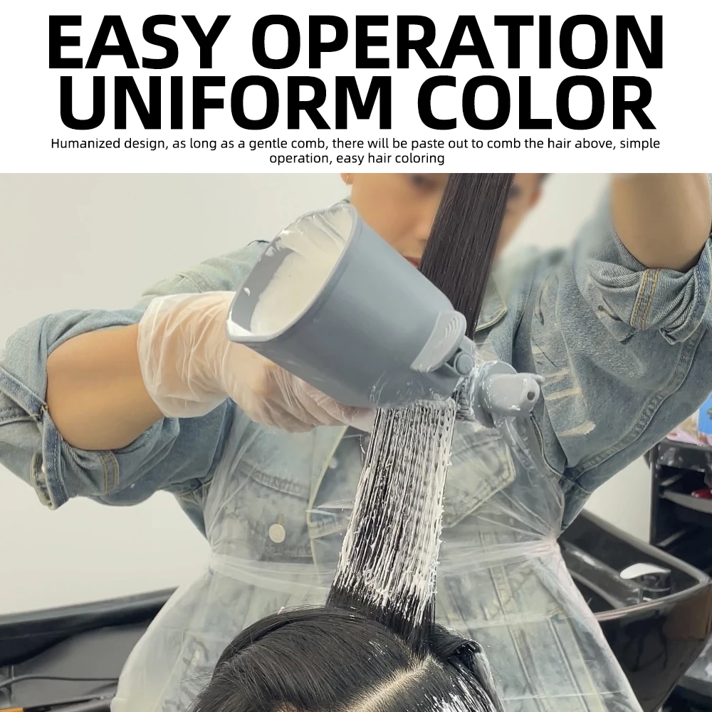 Salon Hairdressing Cream Color Applicator Professional 2-In-1 Dyeing Bowl Brush Barbershop Dye Hair Supplies Styling Tools
Salon Hairdressing Cream Color Applicator Professional 2-In-1 Dyeing Bowl Brush Barbershop Dye Hair Supplies Styling Tools