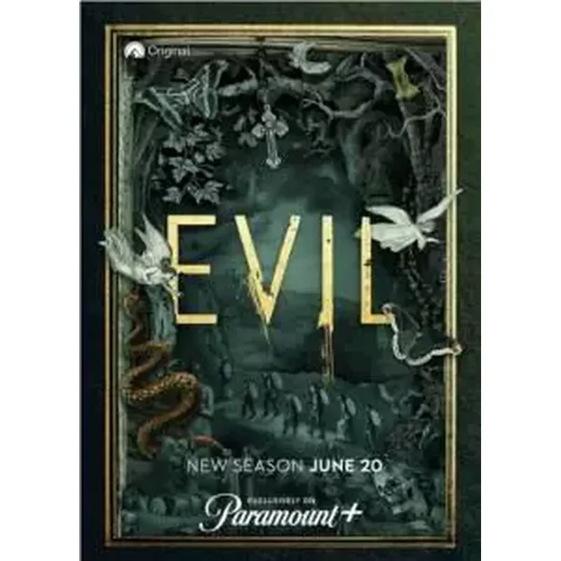 American suspense horror thriller TV series Evil Seasons 1 and 2 1080p high definition Blu-ray 4-disc box set
American suspense horror thriller TV series Evil Seasons 1 and 2 1080p high definition Blu-ray 4-disc box set