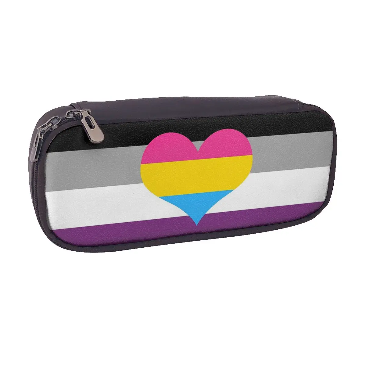 Asexual Panromantic Pride Flag Leather Pencil Case for Students School Pen Box Pencil Bag Stationery Supplies Pen Holder Bag
Asexual Panromantic Pride Flag Leather Pencil Case for Students School Pen Box Pencil Bag Stationery Supplies Pen Holder Bag