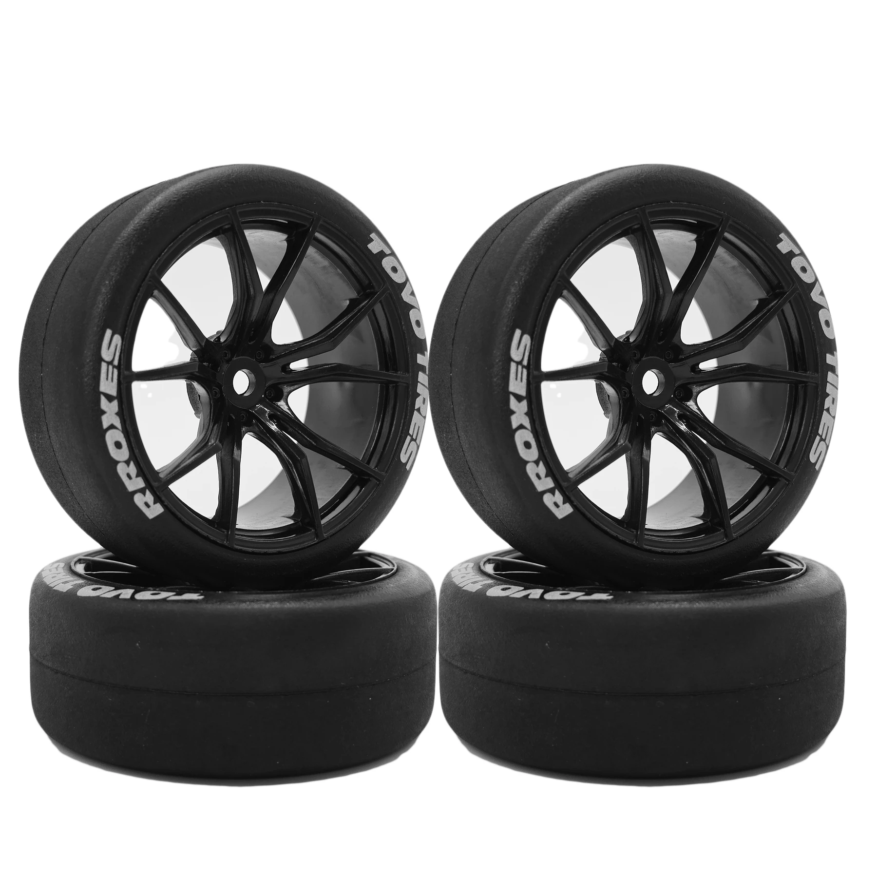 1/10 RC Drift Tires And Street Wheels 12mm Hex OD 2.56" For 1:10 On Road Touring Car Tamiya TT01 TT02 XV01 HPI KYOSHO HSP PTG2
1/10 RC Drift Tires And Street Wheels 12mm Hex OD 2.56" For 1:10 On Road Touring Car Tamiya TT01 TT02 XV01 HPI KYOSHO HSP PTG2