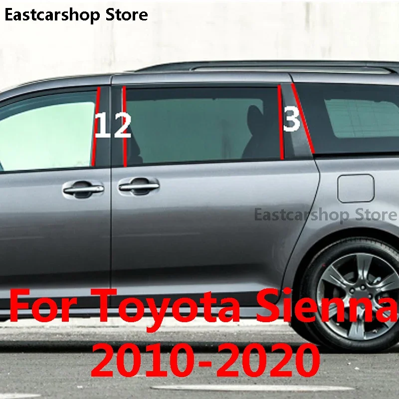 For Toyota Sienna 2020 2019 2018 2017 Car Door Central Window Middle Column Trim Decoration Strip PC B C Pillar 2010-2016
For Toyota Sienna 2020 2019 2018 2017 Car Door Central Window Middle Column Trim Decoration Strip PC B C Pillar 2010-2016