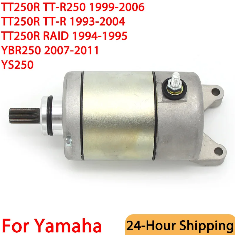 Electric Starter Motor For Yamaha TT250R TT-R250 TT250R TT-R TT250R RAID TTR 250 TT 250R R250 YBR250 YS250 4GY-81890-00
Electric Starter Motor For Yamaha TT250R TT-R250 TT250R TT-R TT250R RAID TTR 250 TT 250R R250 YBR250 YS250 4GY-81890-00