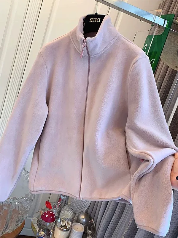 plus Size 240 Pounds Autumn Winter Thickened Double-sided Fleece Sweatshirt Jacket Women Loose Slimming Stand Collar Zipper Top
plus Size 240 Pounds Autumn Winter Thickened Double-sided Fleece Sweatshirt Jacket Women Loose Slimming Stand Collar Zipper Top