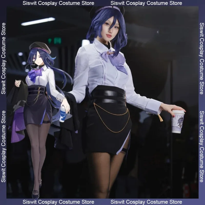 Game Genshin Impact Luckin Coffee Collaboration Clorinde Cosplay Costume Wig Fullset Anime Halloween Carnival Party Roleplay
Game Genshin Impact Luckin Coffee Collaboration Clorinde Cosplay Costume Wig Fullset Anime Halloween Carnival Party Roleplay