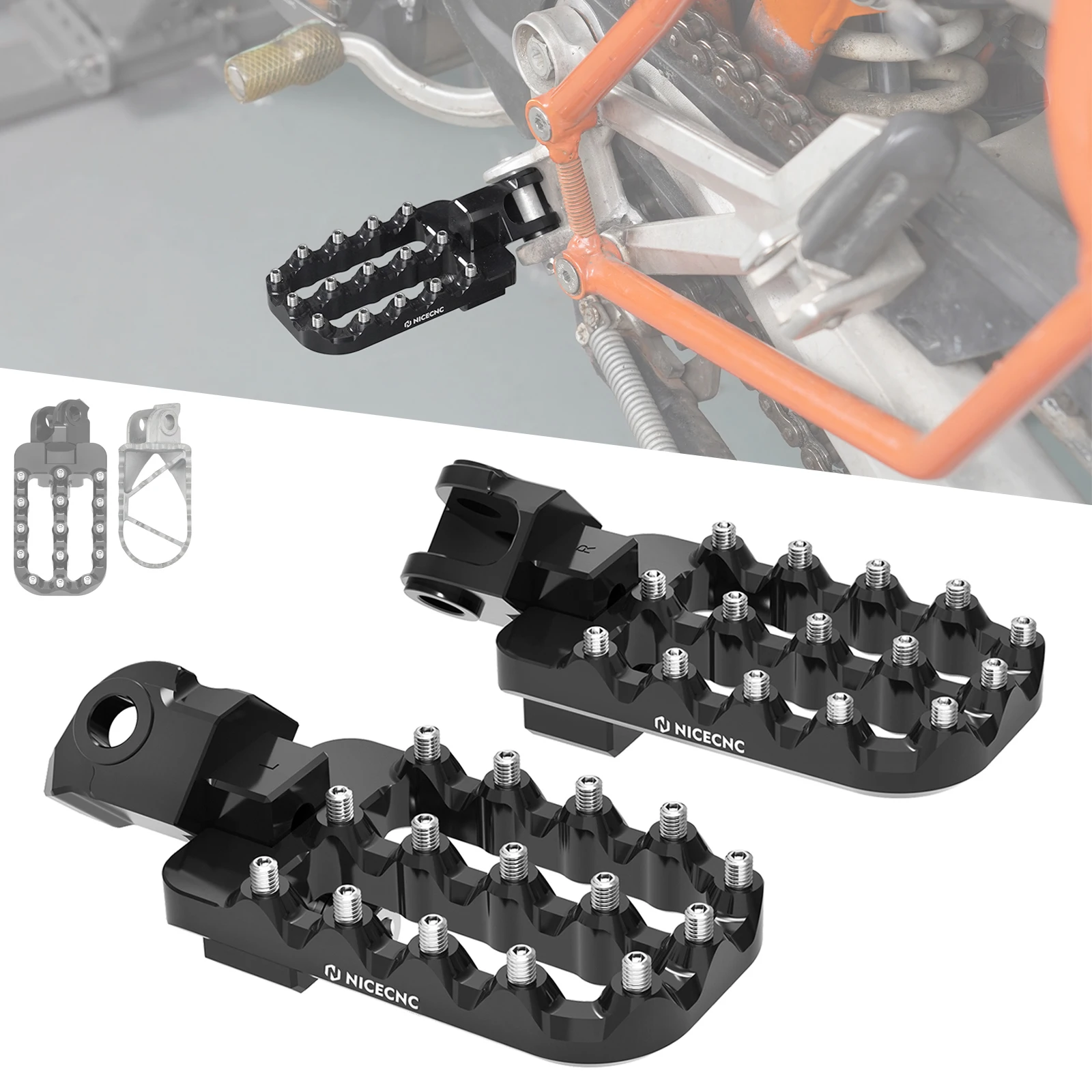 Нижние подножки Husqvarna 701 SM Norden 901 для KTM 690 Enduro R 690 SMCR 790 890 Adventure/R 1290 SAR SAS 990 ADV
Нижние подножки Husqvarna 701 SM Norden 901 для KTM 690 Enduro R 690 SMCR 790 890 Adventure/R 1290 SAR SAS 990 ADV