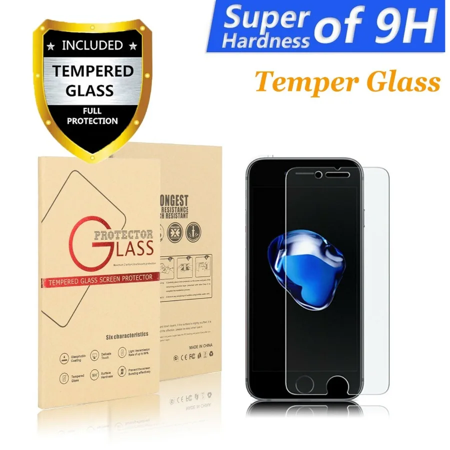 iPhone 8 Plus Tempered Glass Screen Protector 2 Pack
iPhone 8 Plus Tempered Glass Screen Protector 2 Pack