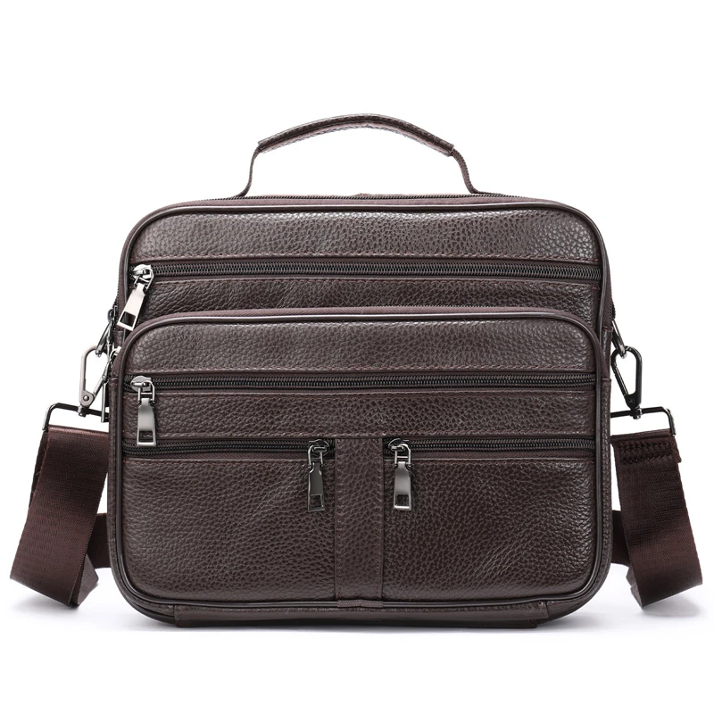 Nesitu Casual Vintage Brown Black Coffee Cowhide Genuine Leather Shoulder Women Men Messenger Bag for 9.7 IPAD Phone M6015
Nesitu Casual Vintage Brown Black Coffee Cowhide Genuine Leather Shoulder Women Men Messenger Bag for 9.7 IPAD Phone M6015
