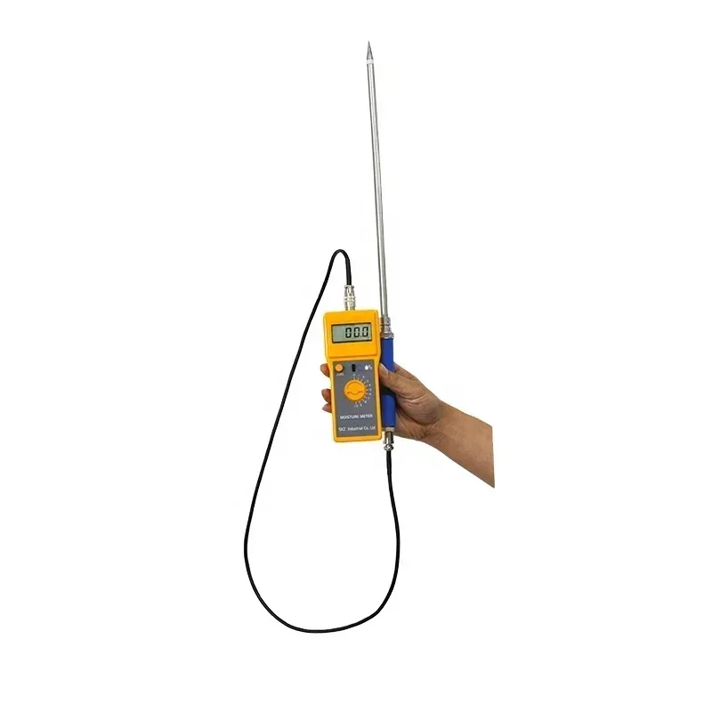 handheld probe 600mm maximum test 80% moisture meter for wood chips
handheld probe 600mm maximum test 80% moisture meter for wood chips