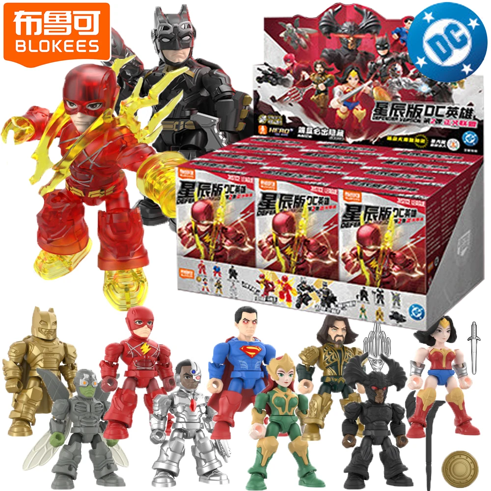 Genuine Official Blokees DC Hero Justice League Blind Box Character Creative Collection Models Trendy Ornaments Peripheral Toys
Genuine Official Blokees DC Hero Justice League Blind Box Character Creative Collection Models Trendy Ornaments Peripheral Toys