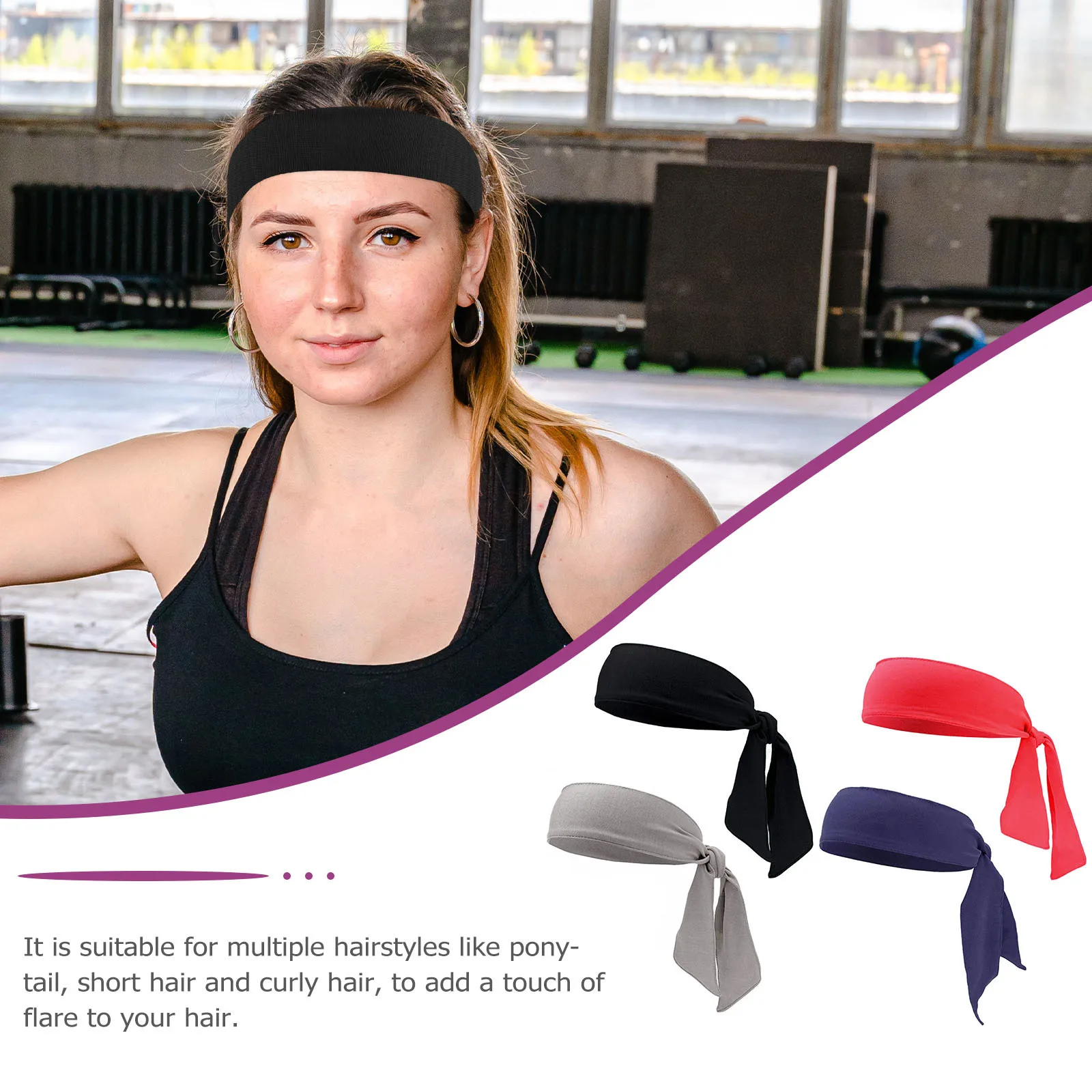 4Pcs Sweat Absorbent Headbands Breathable Running Headwrap for Fitness Yoga Sports Gym Tennis Workout Yoga Headband
4Pcs Sweat Absorbent Headbands Breathable Running Headwrap for Fitness Yoga Sports Gym Tennis Workout Yoga Headband